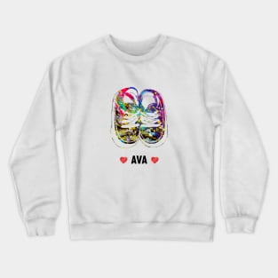 Ava Baby Name Crewneck Sweatshirt